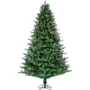 5.5 ft. Pre-Lit White Lights Spruce Christmas Tree