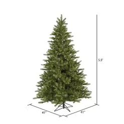 5.5 ft. Pre-Lit White Lights Spruce Christmas Tree