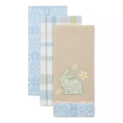 Garden Bunny Kitchen Towels, Set of 3