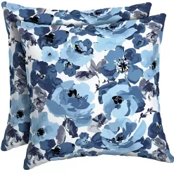 Garden Delight Outdoor Pillows, Set of 2