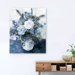 Garden Vase II Canvas Art Print