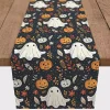 Ghosts and Pumpkins Halloween Table Runner, 72 in.