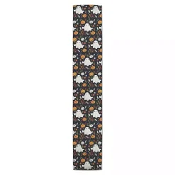 Ghosts and Pumpkins Halloween Table Runner, 72 in.