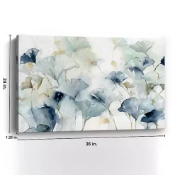 Glorious Ginkgo Floral Canvas Wall Art