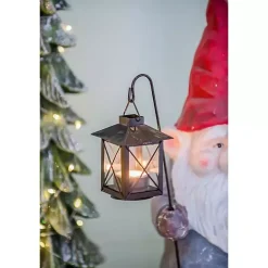 Gnome Holding Lantern Christmas Decoration