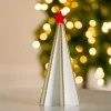 Gold Beaded Wood Christmas Tree, 15 in.