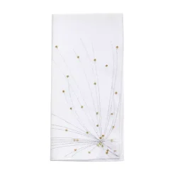 Gold Cascading Firework Napkins, Set of 4