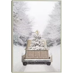 Gold Christmas Framed Art Print