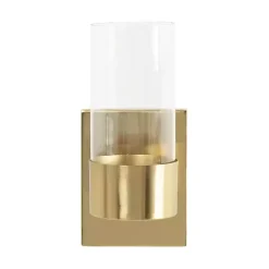 Gold Metal Modern Sconce