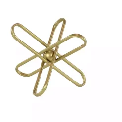 Gold Modern Burst 2-pc. Decorative Sculpture Set