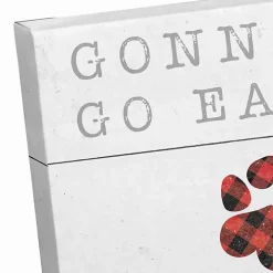 Gonna Go Eat Santa's Cookies Canvas Art Print