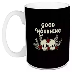 Good Mourning Halloween Mugs, Set of 2