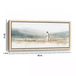 Good Shepherd Framed Canvas Art Print