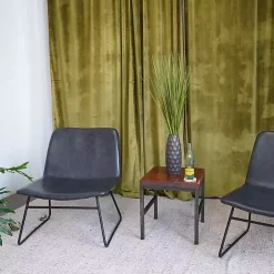 Grass Arrangement in Gunmetal Honeycomb Pot