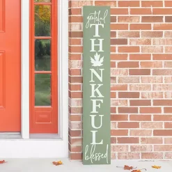 Grateful, Thankful, Blessed Fall Porch Board
