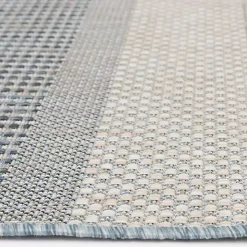 Gray Blue Elletta Indoor/Outdoor Area Rug, 7x9