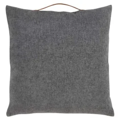 Gray Chenille Handle Pillow
