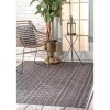 Gray Jamie Outdoor Area Rug, 6x9