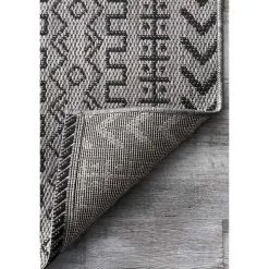 Gray Jamie Outdoor Area Rug, 6x9