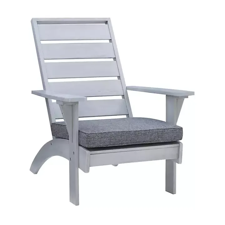 Gray Lanier Chair with Cushion