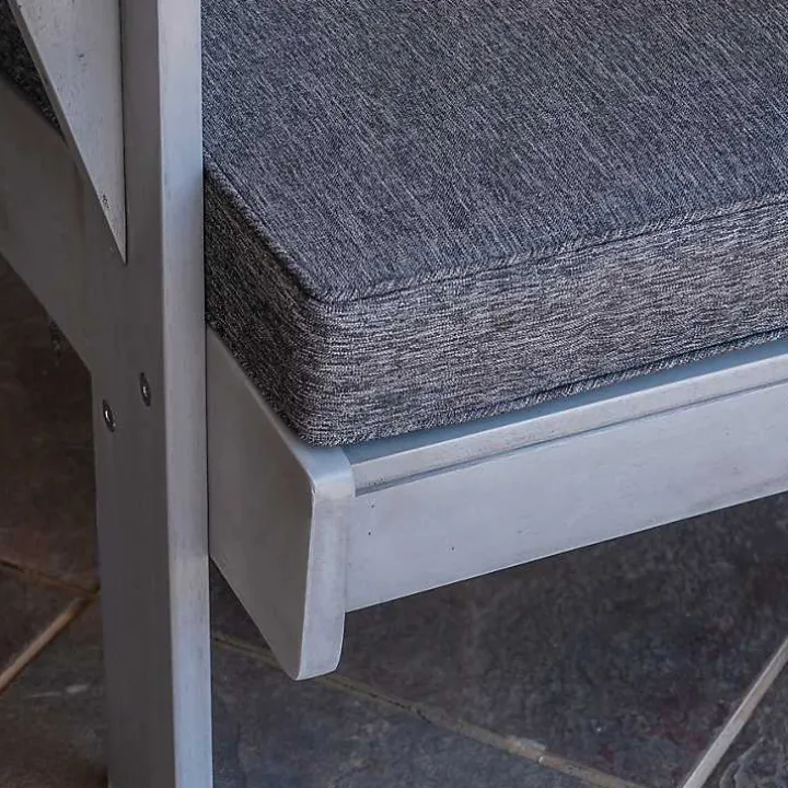 Gray Lanier Chair with Cushion