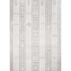 Gray Lee Global Stripes Outdoor Area Rug, 5x8