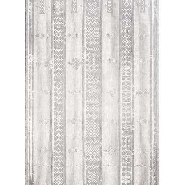 Gray Lee Global Stripes Outdoor Area Rug, 5x8