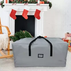 Gray Multipurpose Christmas Storage Bag, 43 in.