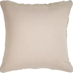 Gray Textured Gradient Pillow