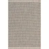Gray Zig Zag Stripe Outdoor Area Rug, 7x10