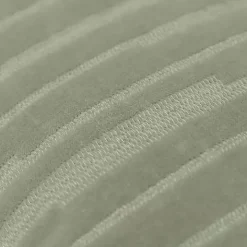 Green Asymmetrical Stripe Lumbar Pillow