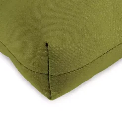 Green French Edge 2-pc. Outdoor Wicker Cushion Set
