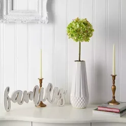 Green Hydrangea Bloom Stems, Set of 3