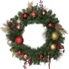 Green Pine with Ornaments Wreath