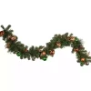 Green Pine with Ornaments Garland
