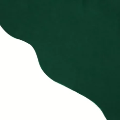 Green Scalloped Christmas Tree Skirt, 38 in.