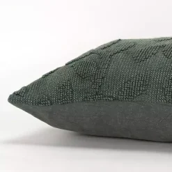 Green Stonewash Botanical Pillow
