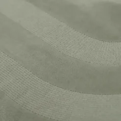 Green Velvet Abstract Stripe Lumbar Pillow