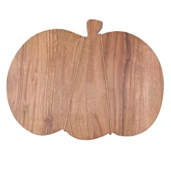 Halloween Pumpkin Serving Board with Spreader
