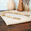 Handcrafted Natural Wood Beaded Garland