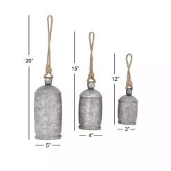 Hanging Decorative Bells, Set of 3