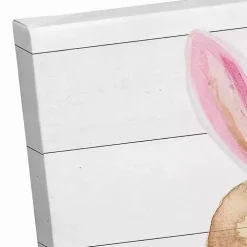 Happy Easter Puppy Canvas Wall Plaque