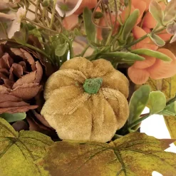 Harvest Floral and Pumpkin Arrangement