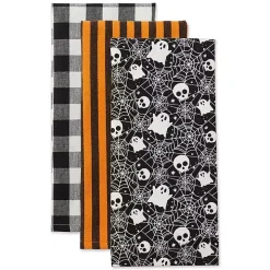 Haunted Prints Assorted Dishtowels, Set of 3