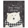 Have a Beary Merry Christmas Canvas Art Print