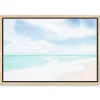 Hawaiian Beach Framed Canvas Art Print