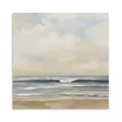 Hazy Shores Canvas Art Print