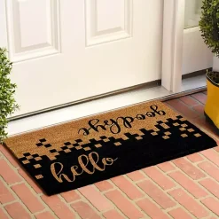 Hello Goodbye Upside Down Doormat