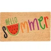 Hello Summer Watermelon Doormat