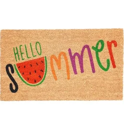 Hello Summer Watermelon Doormat